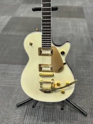 GRETSCH EMTC LTD PRISTINE JET CHMP WHT